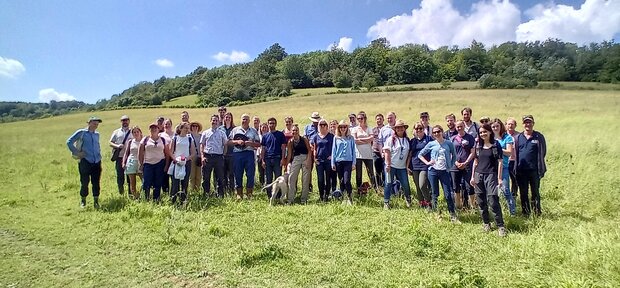 Landscape Recovery site visit to the Darent Valley project in June 2023